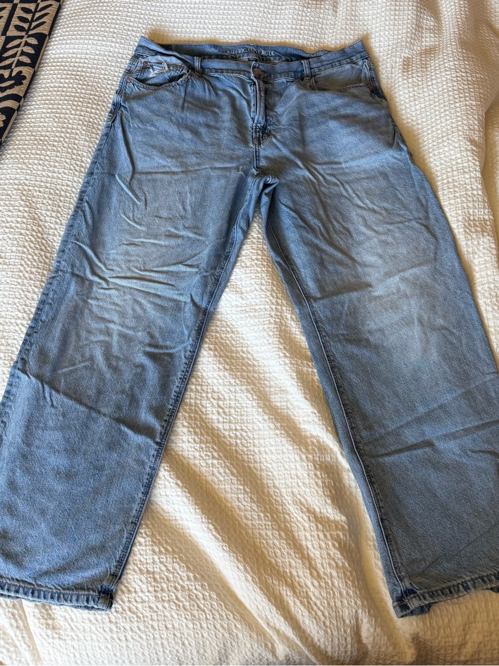 American Eagle Outfitters Ex-Boyfriend Light Wash Jeans